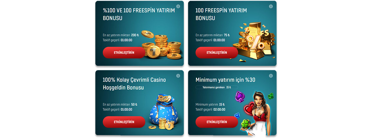 Online Casino Bonusları. 